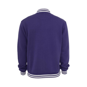Urban Classics College Sweatjacket, purple