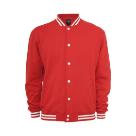 Urban Classics College Sweatjacket, red