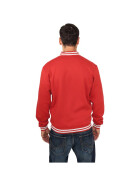Urban Classics College Sweatjacket, red