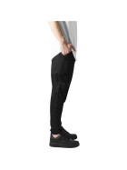Urban Classics Deep Crotch Terry Biker Sweatpants, black