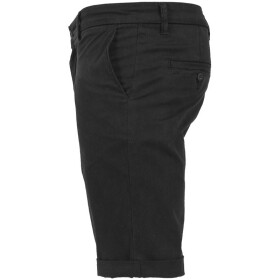 Urban Classics Stretch Turnup Chino Shorts, black