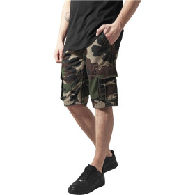 Urban Classics Fitted Cargo Shorts, wood camo
