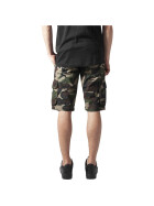 Urban Classics Fitted Cargo Shorts, wood camo