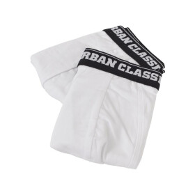 Urban Classics Men Boxer Shorts Double Pack, wht/wht