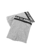 Urban Classics Men Boxer Shorts Double Pack, gry/gry