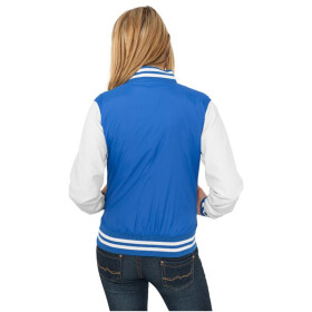 Urban Classics Ladies Light College Jacket, roy/wht