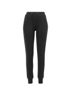 Urban Classics Ladies Fitted Athletic Pants, charcoal