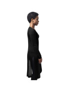 Urban Classics Ladies Fine Knit Long Cardigan, black