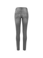 Urban Classics Ladies Ripped Denim Pants, grey