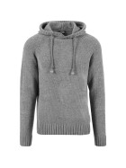 Urban Classics Chenille Hooded Sweater, grey