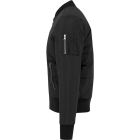 Urban Classics Basic Quilt Bomber Jacket, black