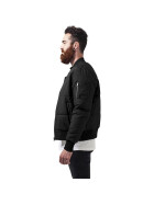 Urban Classics Basic Quilt Bomber Jacket, black