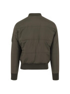 Urban Classics Basic Quilt Bomber Jacket, olive