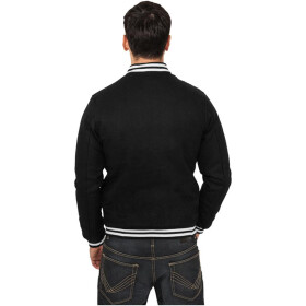 Urban Classics Wool College Jacket, black