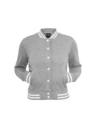 Urban Classics Ladies College Sweatjacket, grey