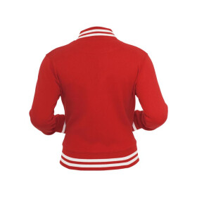 Urban Classics Ladies College Sweatjacket, red