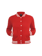 Urban Classics Ladies College Sweatjacket, red