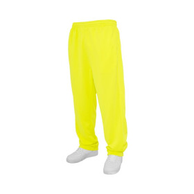 Urban Classics Neon Sweatpants, yellow