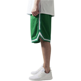 Urban Classics Stripes Mesh Shorts, cgrcgrwht