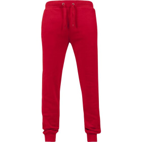 Urban Classics Straight Fit Sweatpants, red