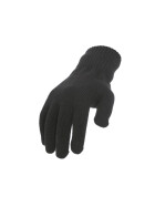 Urban Classics Knitted Gloves, charcoal