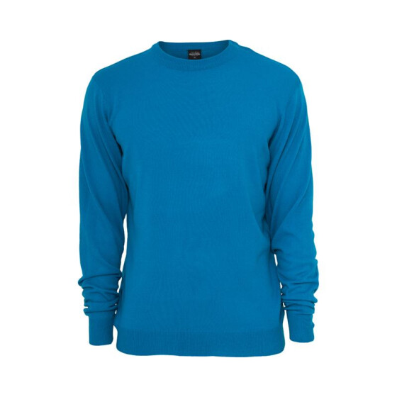 Urban Classics Knitted Crewneck, turquoise
