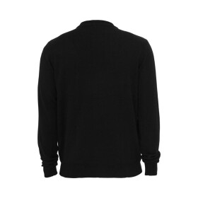 Urban Classics Knitted V-Neck, black