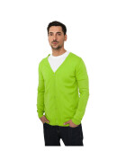 Urban Classics Knitted Cardigan, limegreen