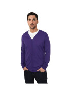 Urban Classics Knitted Cardigan, purple