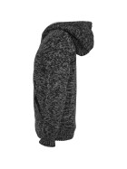 Urban Classics Winter Knit Zip Hoody, blk/gry