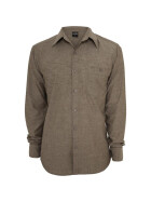 Urban Classics Chambray Shirt, forestgreen