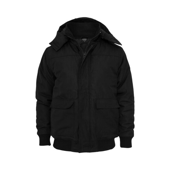 Urban Classics Heavy Hooded Winter Jacket, black