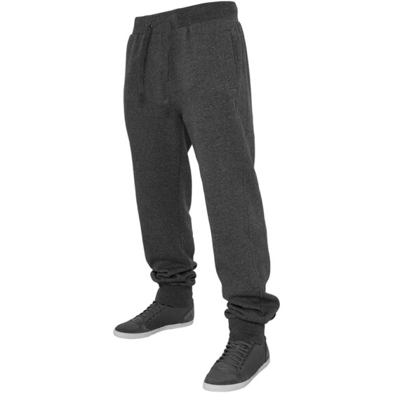 Urban Classics Melange Sweatpants, black