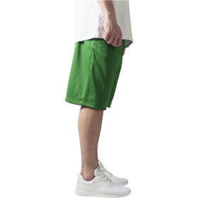 Urban Classics BBall Mesh Shorts with Pockets, c.green