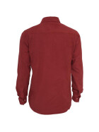 Urban Classics Pigment Dye Shirt, ruby