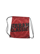 Urban Classics UC Gym Bag, red/blk