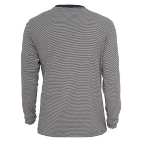 Urban Classics Striped Longsleeve T-Shirt, navy/wht