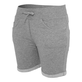 Urban Classics Ladies 5 Pocket Sweatshorts, grey