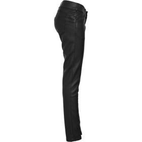 Urban Classics Ladies Leather Imitation Pants, black
