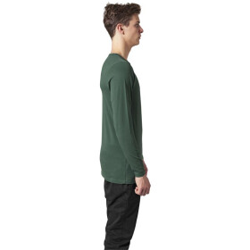 Urban Classics Fitted Stretch L/S Tee, forest