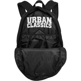 Urban Classics Backpack Leather Imitation, blk/blk