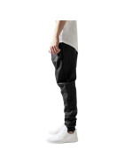 Urban Classics Deep Crotch Leather Imitation Pants, black
