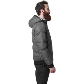 Urban Classics Double Hooded Jacket, gry/gry