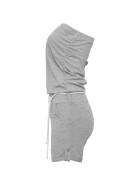Urban Classics Ladies Hot Turnup Jumpsuit, grey