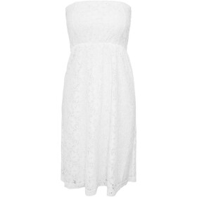 Urban Classics Ladies Laces Dress, white