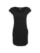 Urban Classics Ladies Slub Jersey Dress, black