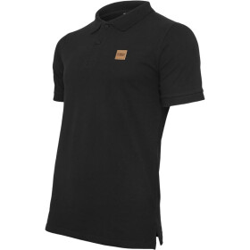 Urban Classics Heavy Polo Pique Shirt, black