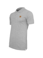 Urban Classics Heavy Polo Pique Shirt, grey
