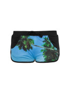 Urban Classics Beach Hot Pant, blue hawaii