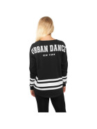Urban Classics DANCE Stipe Crewneck, blk/wht